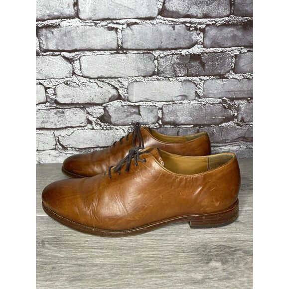 Cole Haan AMERICAN CLASSICS Mahogany Brown Leather Oxfords Dress Shoes Men 8.5D main image 13